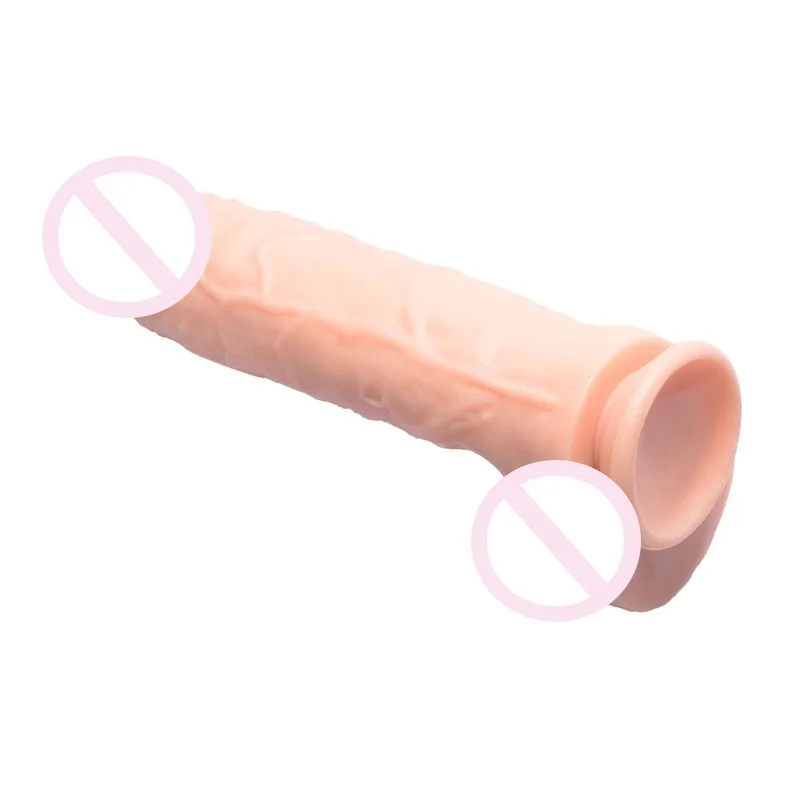 Реалистичный огромный дилдо большие фаллоимитаторы гибкий Пенис с сильной