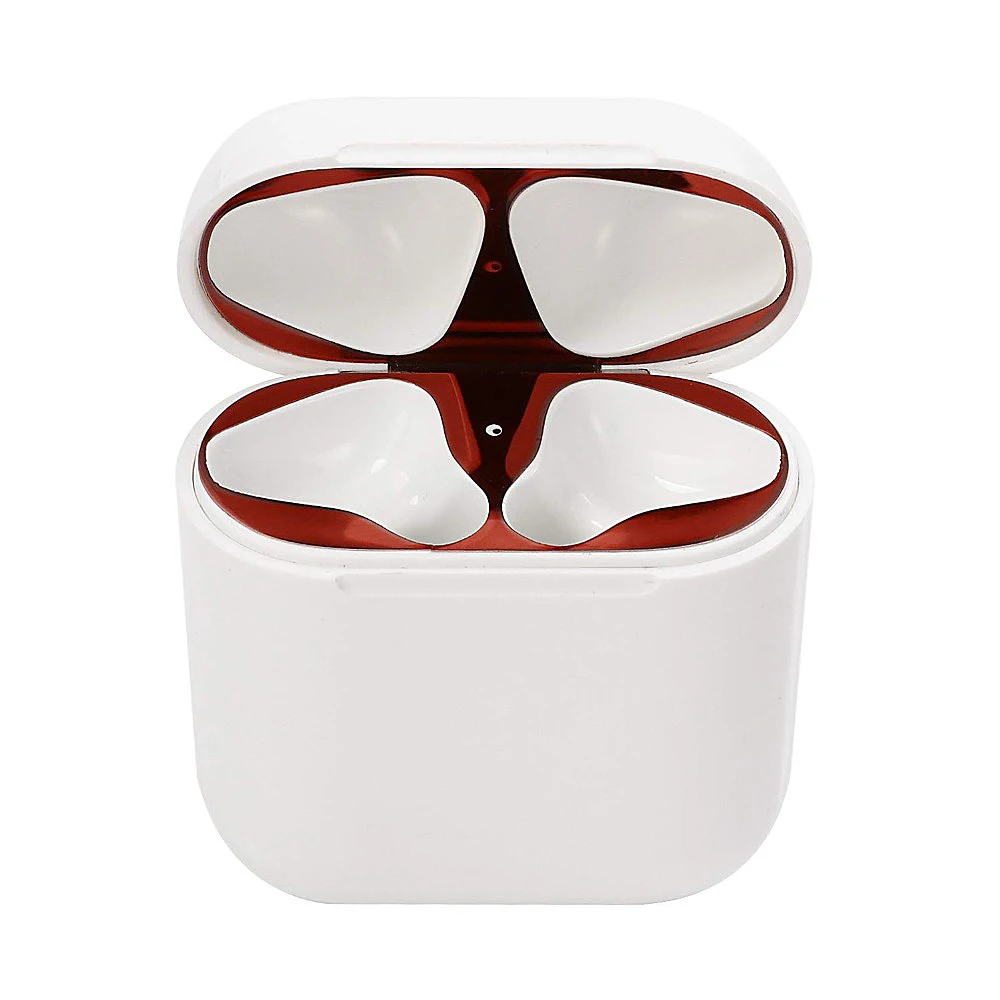 Металлическая пыль защитная наклейка для Apple AirPods ультратонкий Аксессуар