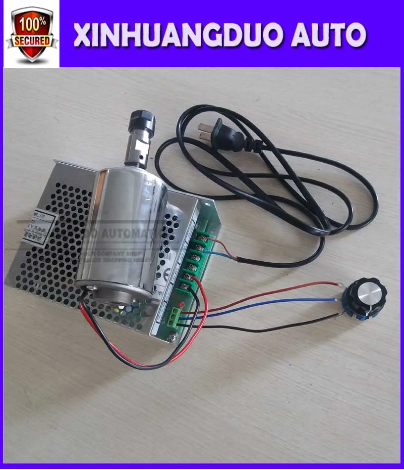 CNC шпиндель 200 Вт с воздушным охлаждением комплект шпинделя 0.2KW мотор