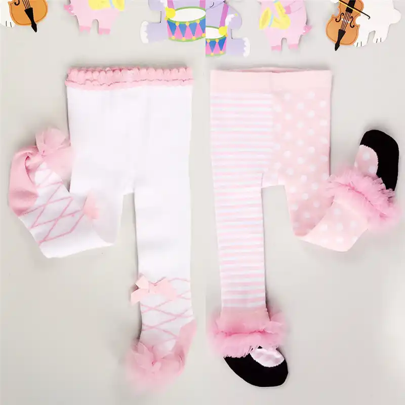 baby girl stockings with lace