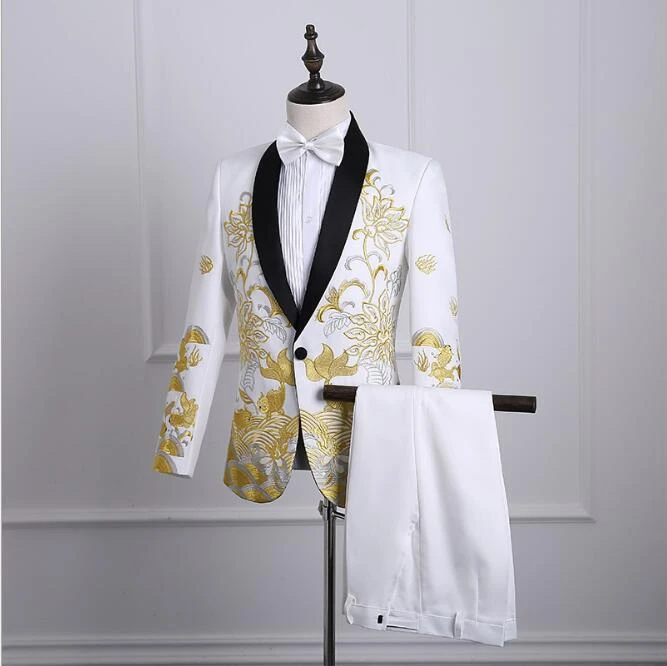 prom dress with blazer