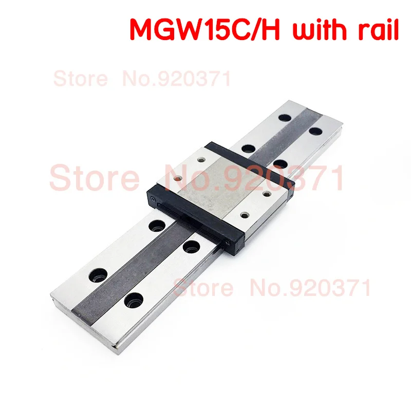 Миниатюрная линейная направляющая ЧПУ MGW15 MGW15C MGW15H фланцевый Расширенный