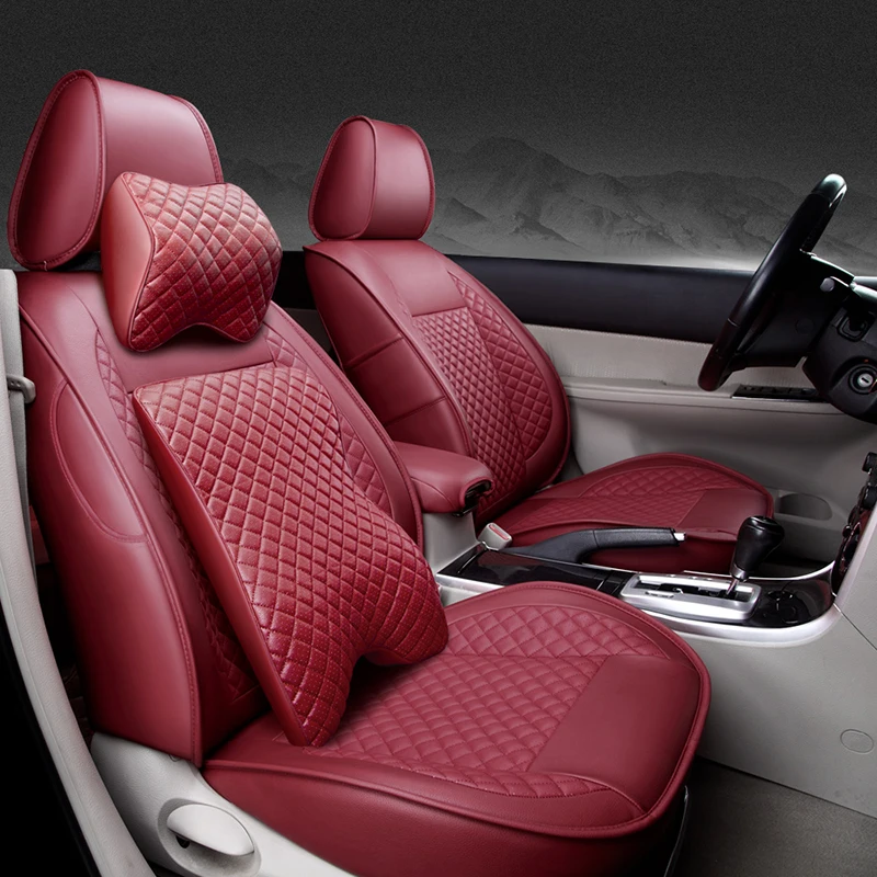 Специальные высококачественные кожаные чехлы сидений автомобиля для Volkswagen VW Passat поло Гольф Tiguan Jetta Touareg авто аксессуары автомобиль-Стайлинг