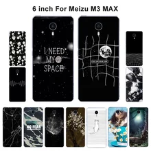 Чехол для Meizu M3 Max Meiblue 3 Max 6,0 дюйма, тонкий мягкий чехол из ТПУ, защитный чехол с аэрокосмическим рисунком, чехол s для Meizu M3 MAX