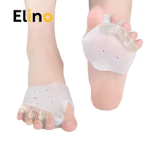 Елино 2 пар/компл. пальцы разделитель пальцев от вальгусной деформации первого пальца стопы Ортез кости перекрытия корректор кремнезема гелевые ортопедические стельки облегчение боли стельки Unises