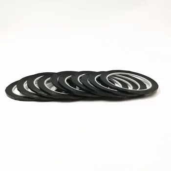 

10 pcs black 5S Desktop Positioning Tape 3*66M Desktop Logo Tape Whiteboard Scribe Seamless Warning Segment Tape Marking Line