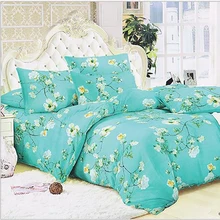 235cm 50cm piece 100 cotton green flower printed cotton fabric for font b Baby b font