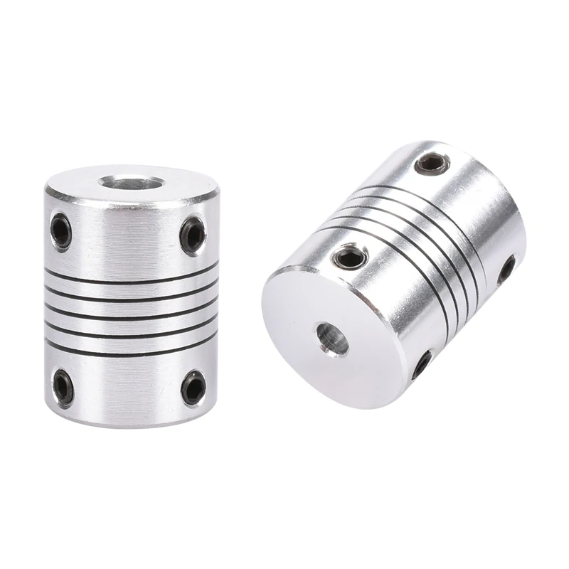 2/4 шт. гибкий вал муфта 5X8MM 5X5MM CNC шаговый двигатель алюминиевый сплав гибкая