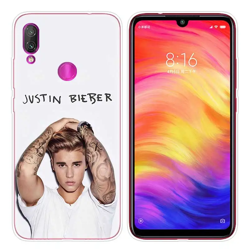 Silicone Case for Xiaomi Redmi Note 7 6 5 Plus Mi A2 8 Lite Pro Prime Play Phone Cases Cover Justin Bieber daddy