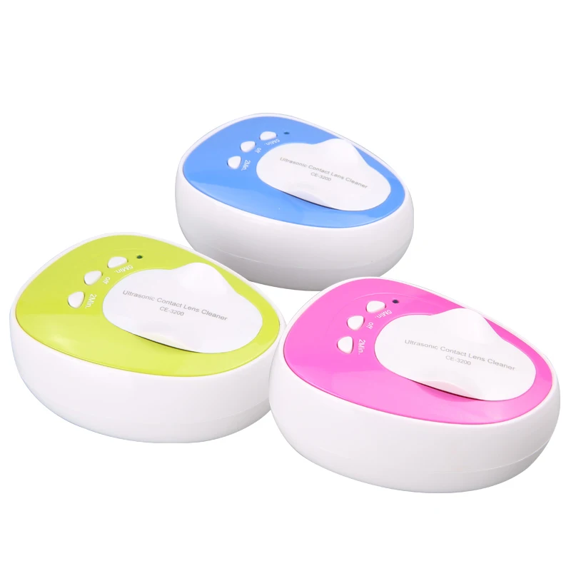 Mini Ultrasonic Cleaner For Contact Lens Colorful Lens Cleaner 110V