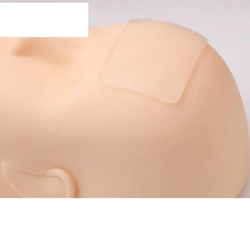 

1pcs Simulation Design Eyelash Practice Head Model Grafting Eyelash Practice Dummy Head Beauty Special Training Human Head