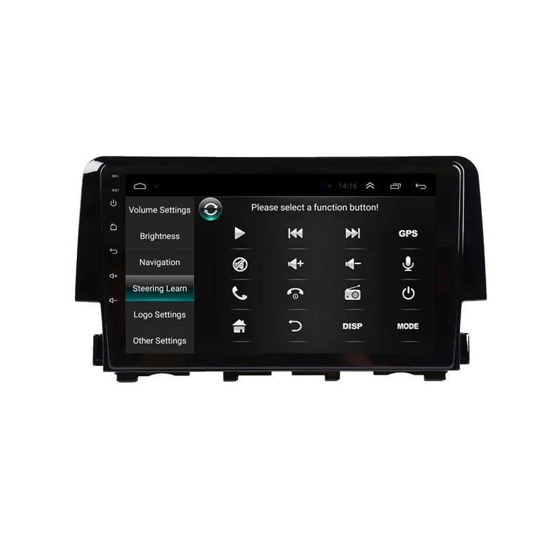 Best 9" 2.5D IPS Android 8.1 Car DVD Multimedia Player GPS For Honda Civic 2015 2016 2017 2018 audio car radio stereo navigation wifi 18