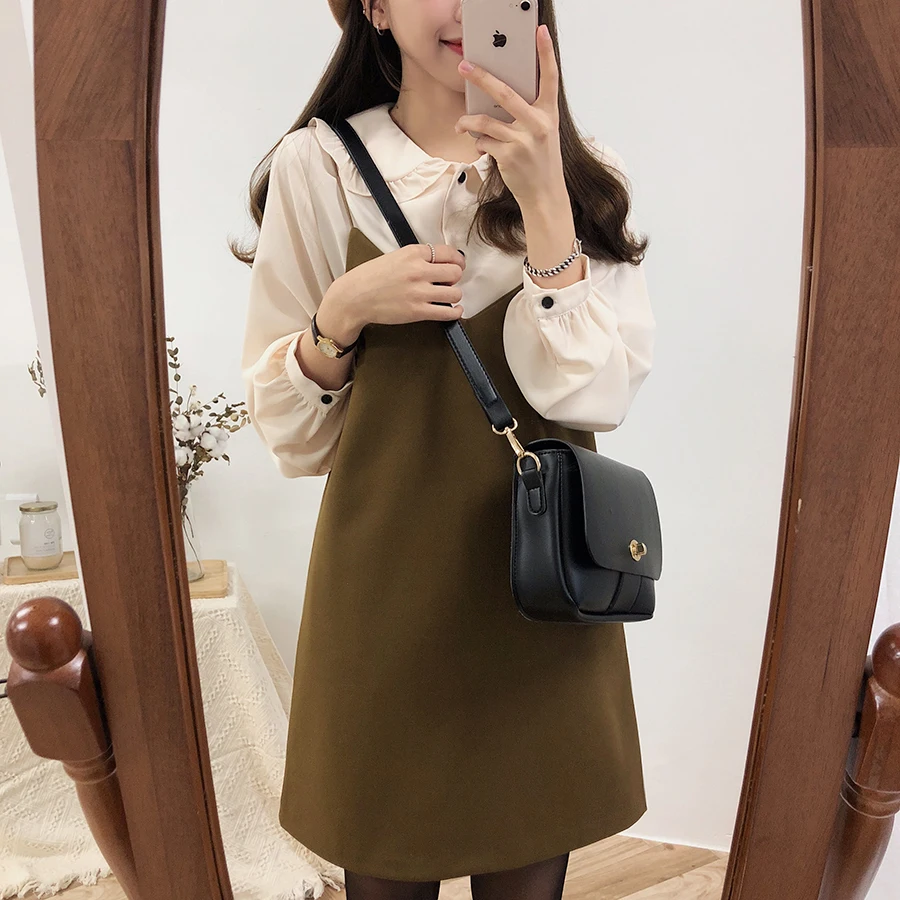 new S XL Spring  summer  2 piece suit Sleeveless black Vintage Women Dresses Female Girls Dress suits V neck Robe Femme Vestido