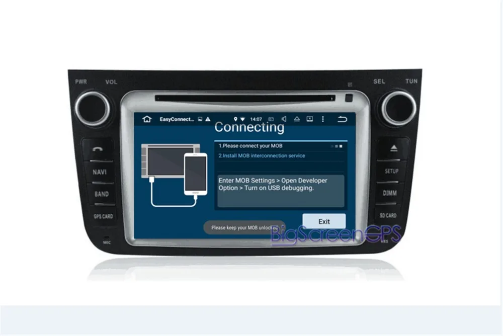 Flash Deal 7 Inch Car Stereo GPS Navigation For Smart Fortwo 2012 2013 2014 2015 2016 Multimedia  Free Map Monitor Bluetooth Stereo 4