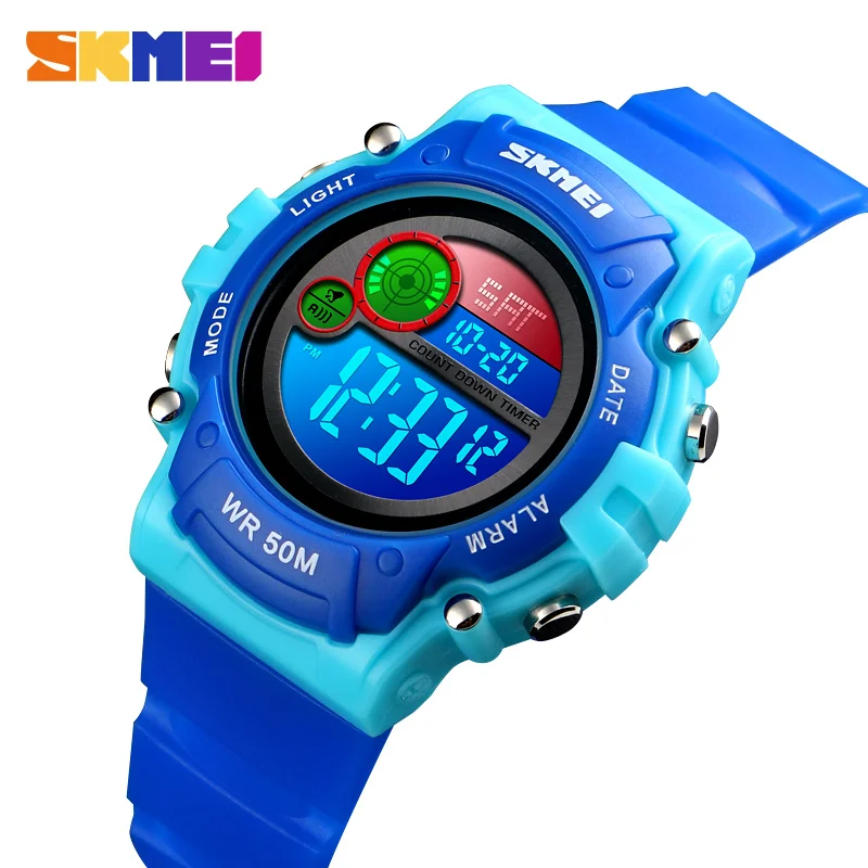 

SKMEI Kids watch Fashion Child Boy Girl Multifunction Waterproof Sports Electronic Watches reloj mujer watches 1477
