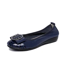 Large Size Women Boat Shoes Flats Slip-on Low-cut Shoes Woman Cow Leather Fashion Elegant Casual Loafers Ladies Luxury Quality Large Size Women Boat Shoes Flats Slip-on Low-cut Shoes Woman Cow Leather Fashion Elegant Casual Loafers Ladies Luxury Quality