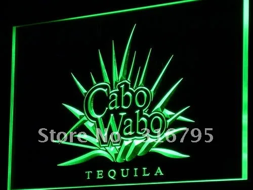 

a137 Cabo Wabo Tequila Bar Beer Pub LED Neon Light Signs with On/Off Switch 20+ Colors 5 Sizes to choose