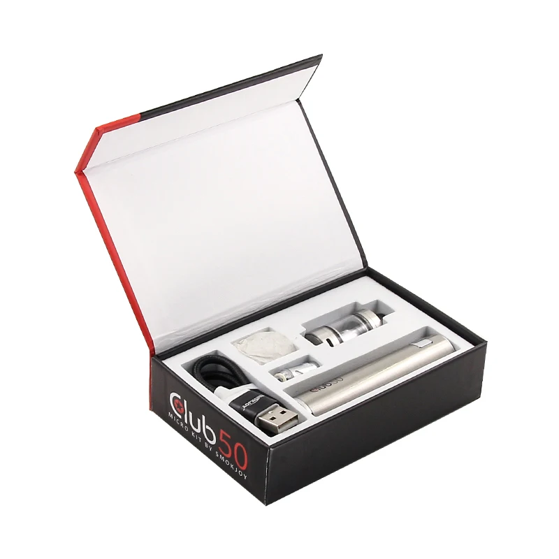 Оригинальный набор SMOKJOY Club 50 Micro 1600 мАч клубный аккумулятор 7 Вт с резервуаром для