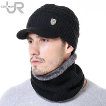 New Warm Winter Hat 1998 Label Beanie Hat High Quality Winter Hats For Men Outdoor Wool Warm Scarf Cap Set Fashion Knitted Hat New Warm Winter Hat 1998 Label Beanie Hat High Quality Winter Hats For Men Outdoor Wool Warm Scarf Cap Set Fashion Knitted Hat