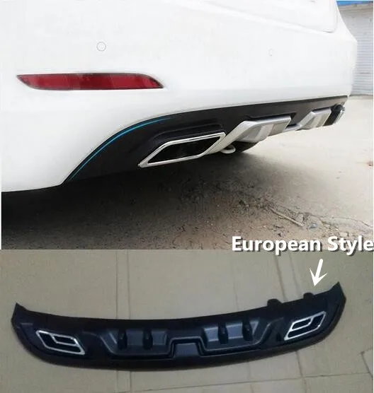 Elantra European Style ABS Material Rear lip, Car Bumper