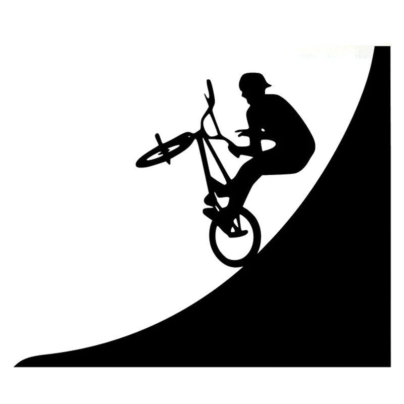 

Interesting Extreme Sports Skateboard Silhouette Decor Vinyl Car Sticker Vinyl Hobby Car Bumper Sticker Body Decals