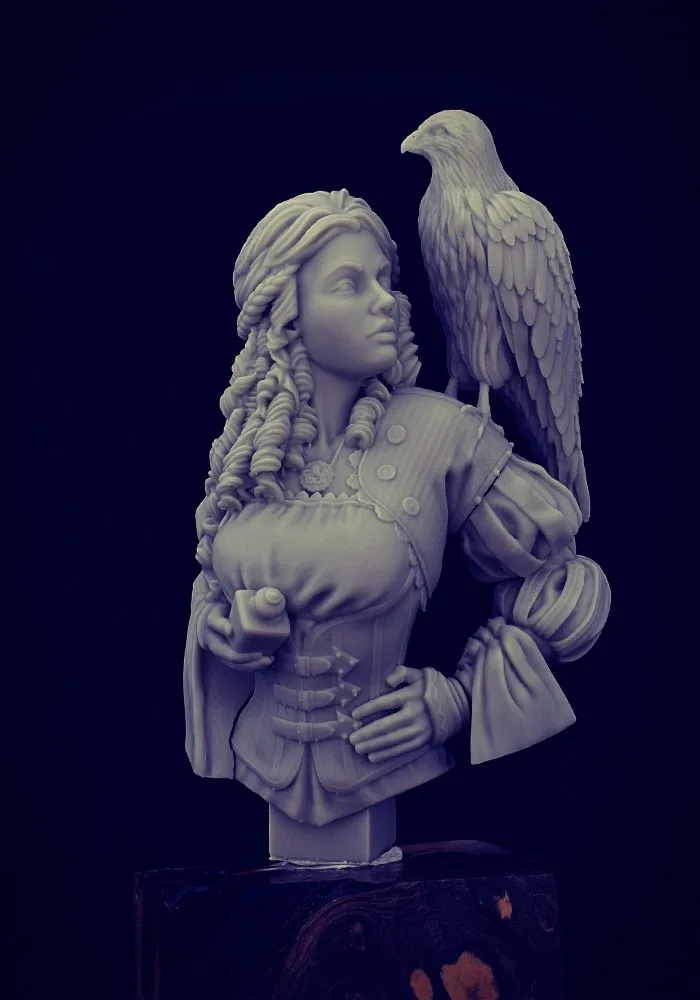 

1/12 Resin Figure Model Kit Unassambled Unpainted BUST379