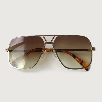 

New Style Goggle Sunglasses Women 2019 Retro Vintage Metal Frame Sun Glasses Men Brand Designer Fashion Eyewear UV400