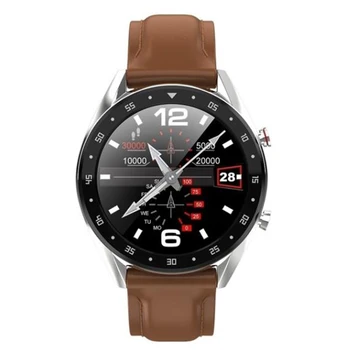 

Men IP68 Waterproof Smart Watch L7 Bluetooth ECG+PPG HRV Heart Rate Blood Pressure Multifunction Smart Watch For IOS Android