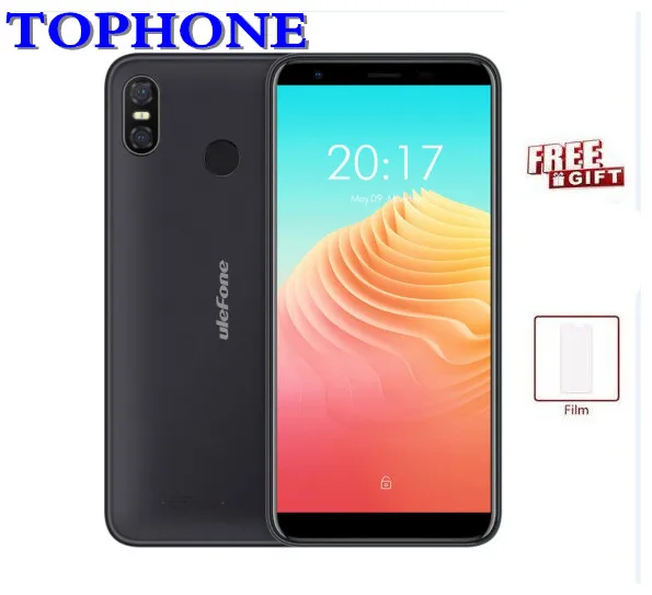 Новый Ulefone S9 Pro 5,5 "HD + мобильного телефона Android 8,1 MTK6739 4 ядра телефона 2 ГБ Оперативная память 16 ГБ встроенная память 13MP 4 г LTE Face ID смартфон