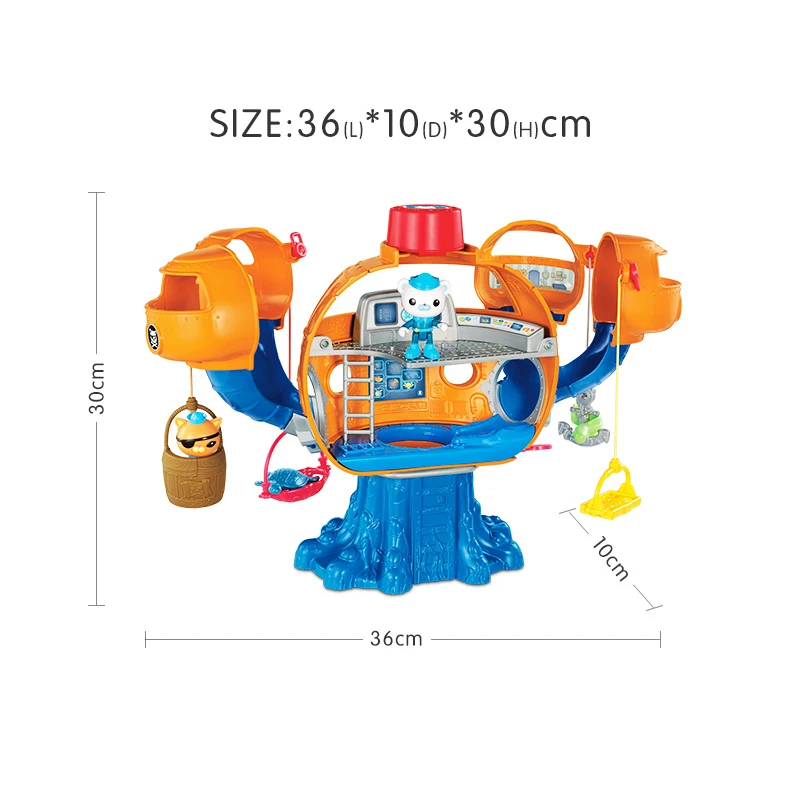 Октонавты океан Приключения игрушка фигурки светильник музыка Joy замок осьминога сцены детские развивающие игрушки подарок на день рождения