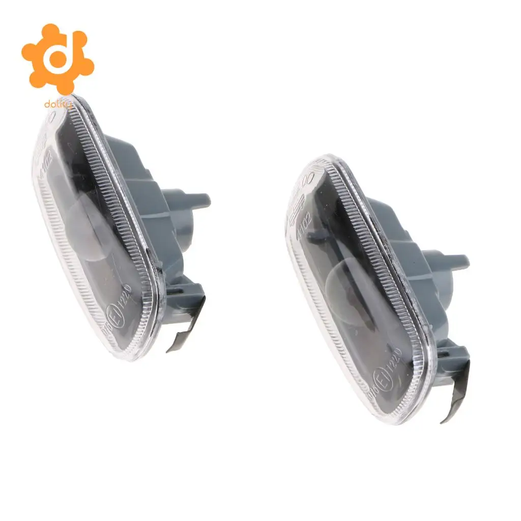 dolity Pair Replacement Side Marker Lights for Audi TT A4 A6 A8 S4 1998-2006