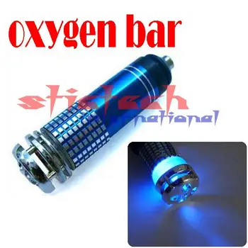 

by DHL or Fedex 500pcs Auto Car Fresh Air Purifier Oxygen Bar Ionizer mini blue free shipping