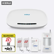 KERUI W19 языковой переключатель 433 МГц беспроводное приложение дистанционное управление сообщение Push автоматический набор домашней безопасности SOS GSM сигнализация наборы