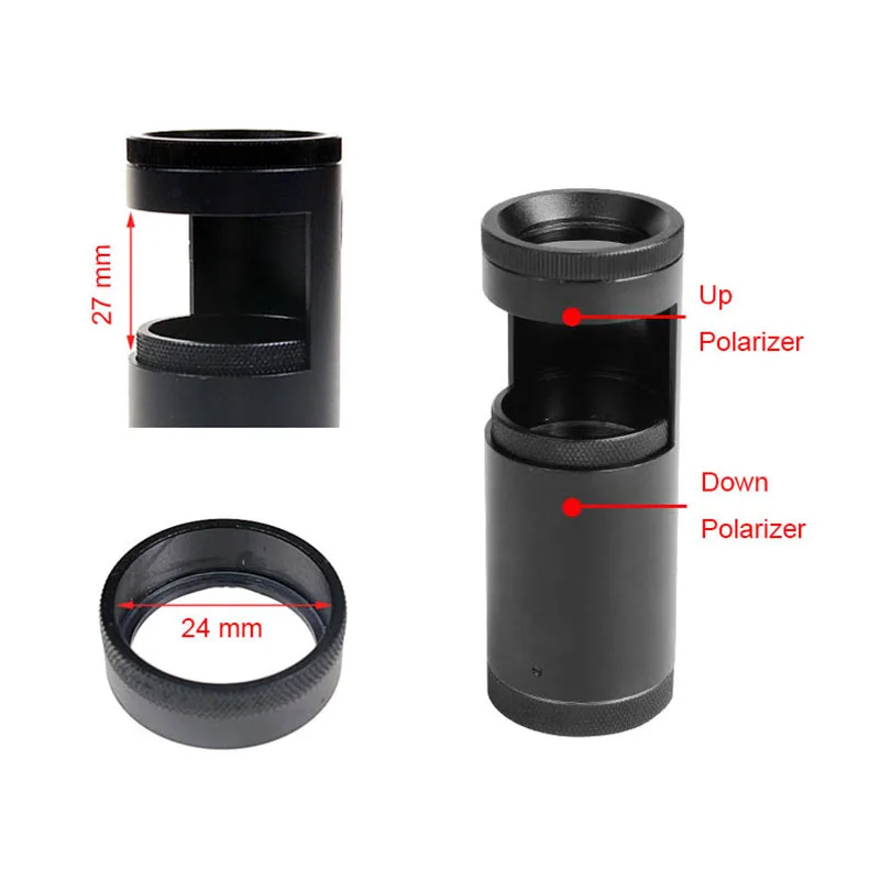 Gem Axial Identification Instrument Portable Jewelry Polarizer Lens with Light Crystal Beeswax Tour