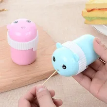 Новые держатели для зубочисток 1 шт. креативная картонная коробка зубочистки модная Милая особенность высокого качества 33