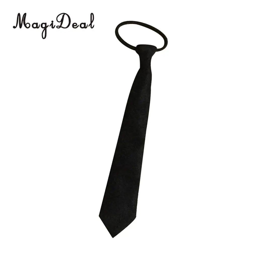 New Arrival 1/6 Scale Black Tie Student Girls Uniform Necktie for 12 Inch Action Figures Doll   Daily Wear Acc Kids Toy