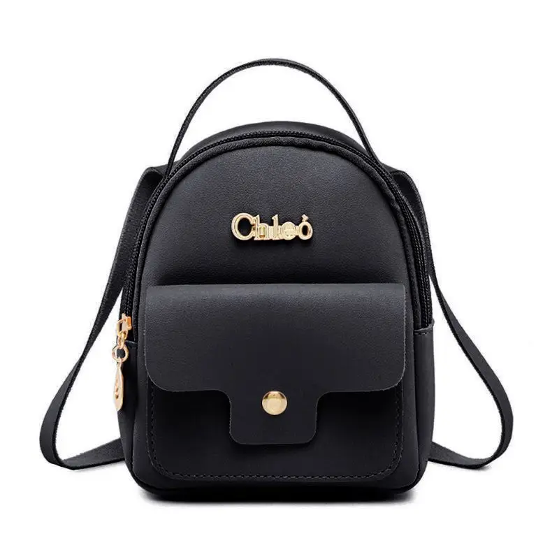 

Women Girls Mini PU Leather Backpack Rucksack School Shoulder Bag Travel bag For Teenage-X5XD