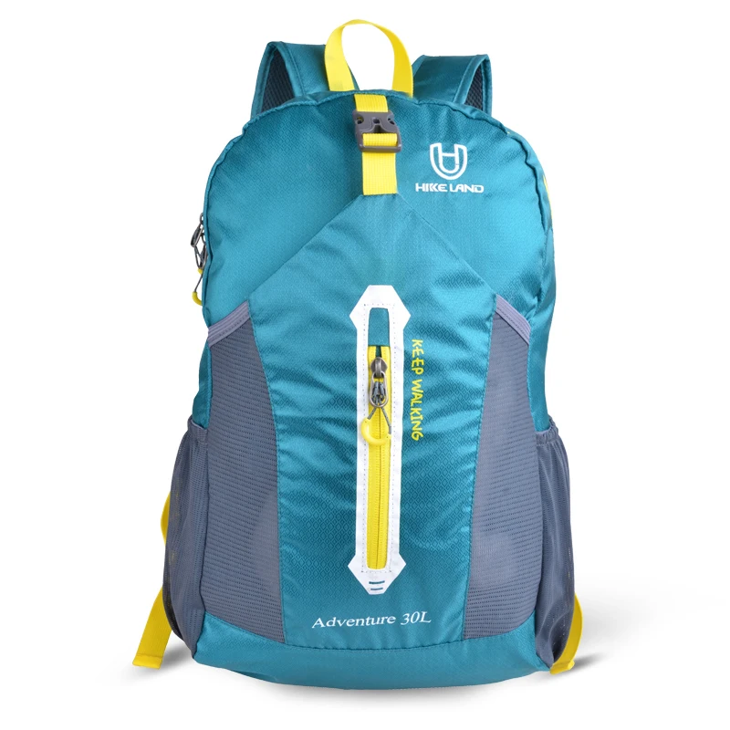 

High quality Backpack Soft Ultra-light Foldable Trekking Travel Dry Bag Unisex Hiking Nylon 30L Camping Waterproof Rucksack Sac