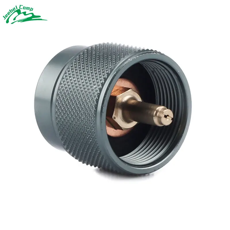 1LB Adapter Campings Propane Small Gas Tank Adapter Input Output Stove 1pc