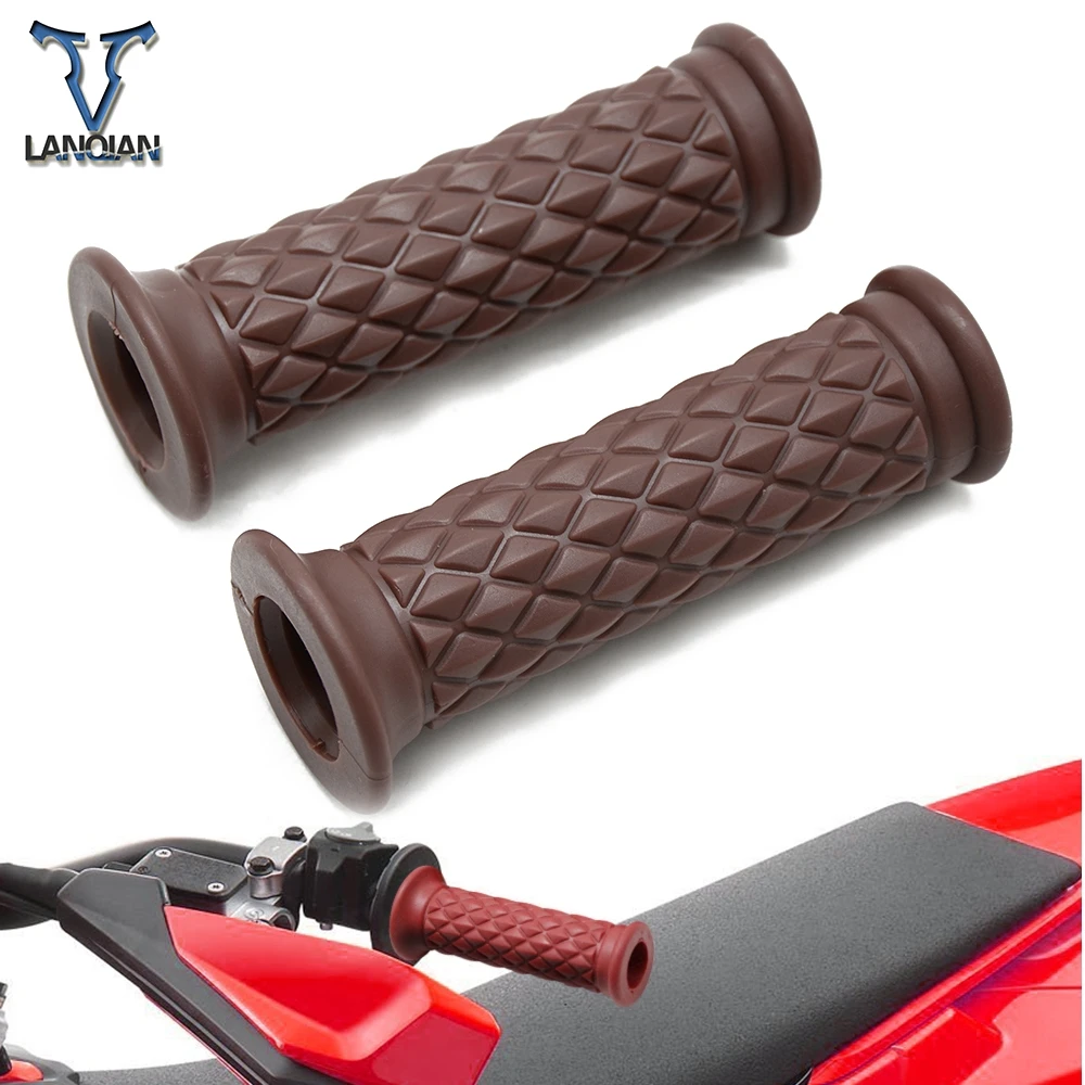 

Motorcycle Retro cafe Rubber Hand Grips Handle Bar For Honda CBR929RR 2000 2001 CBR600RR 2003 2004 2005 2006 CBR954RR 2002