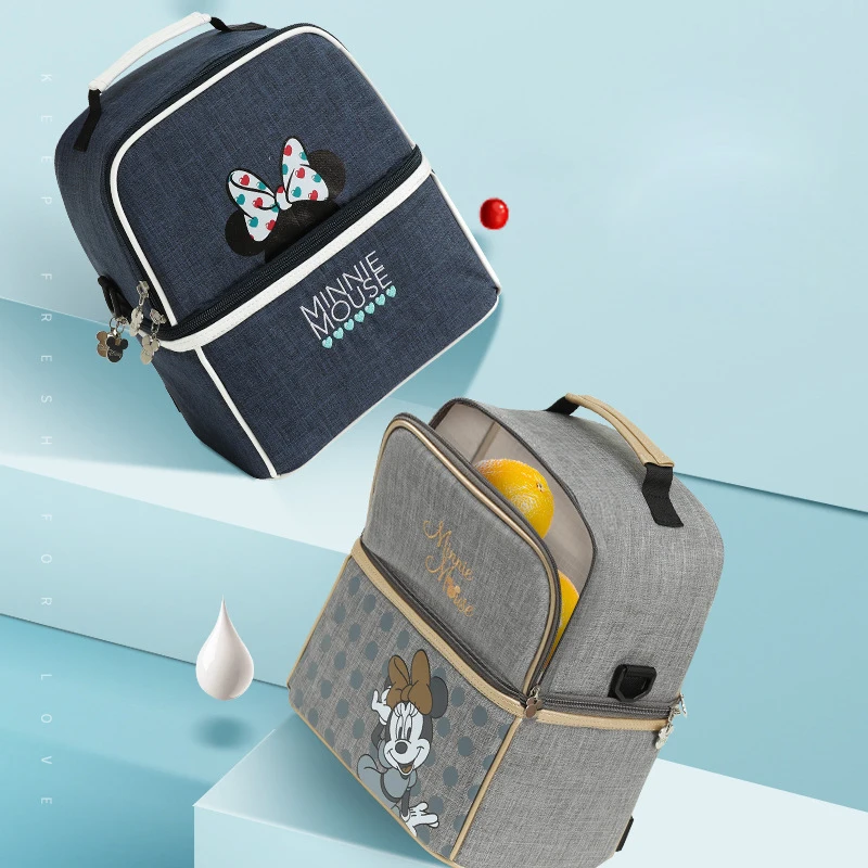 Disney брендовый рюкзак для мам, для хранения молока, продуктов питания, термосумки, для бутылочек для кормления ребенка, терморюкзак, для сохранения свежести, для путешествий, сумка