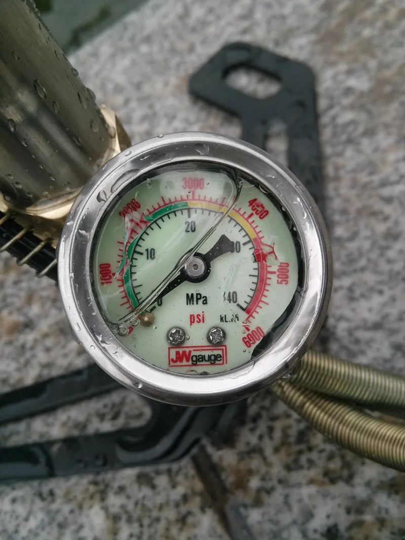 

High Pressure Bicycle Bike Floor Air hand Pump Gauge 40 mpa pcp hand operated Car Type Inflater Tire Air Pumps portable