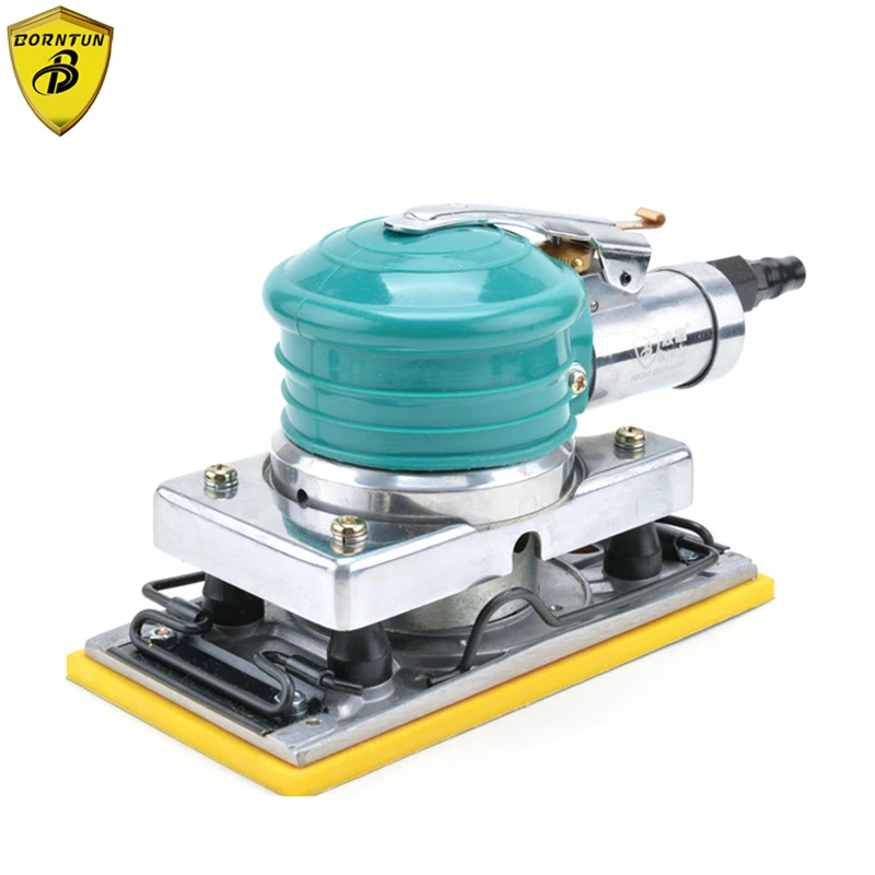 Borntun Rectangle Pneumatic Air Sander 92mm*175mm Oblong Air Sanders