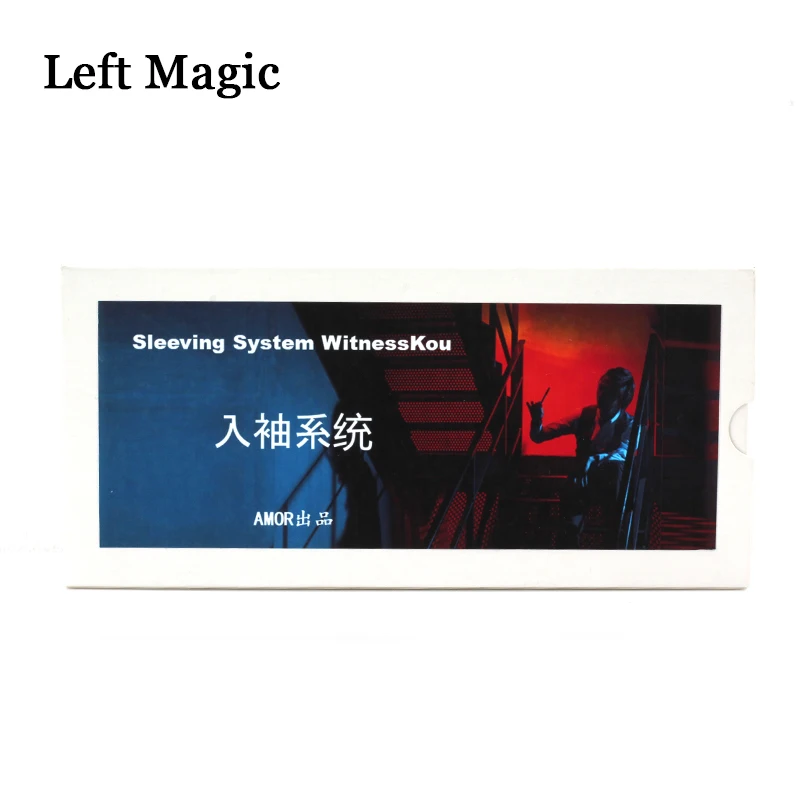 

New Sleeving System By Witess Kou ( With Online Teaching Video )Magic Tricks Close Up Street Pen Magic Props Mentalism