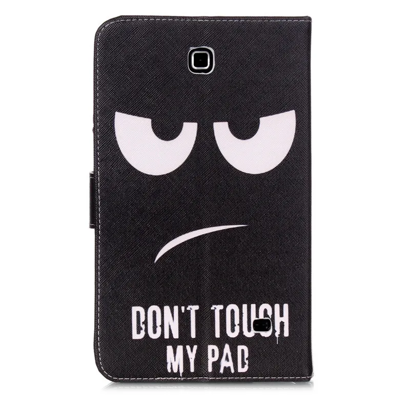 Smart Case For Samsung Galaxy Tab 4 7.0 T230 T231 T235 Cover Cartoon Tower PU Leather Silicone Stand Wallet Flip Tablet Cases  (36)
