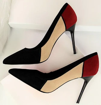 

Zapatos Mujer Women Pumps Ladies Elegant Shoes Thin High Heels Woman Sapato Feminino Chaussure Femme Wedding Sexy P161622