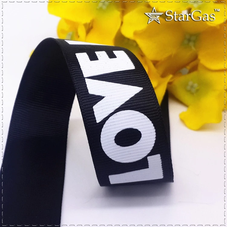 "(2,5 см) 1 м/лот с черным низом с буквами" LOVE "ленты пояс Ручное шитье для поделок одежда дополнительные материалы