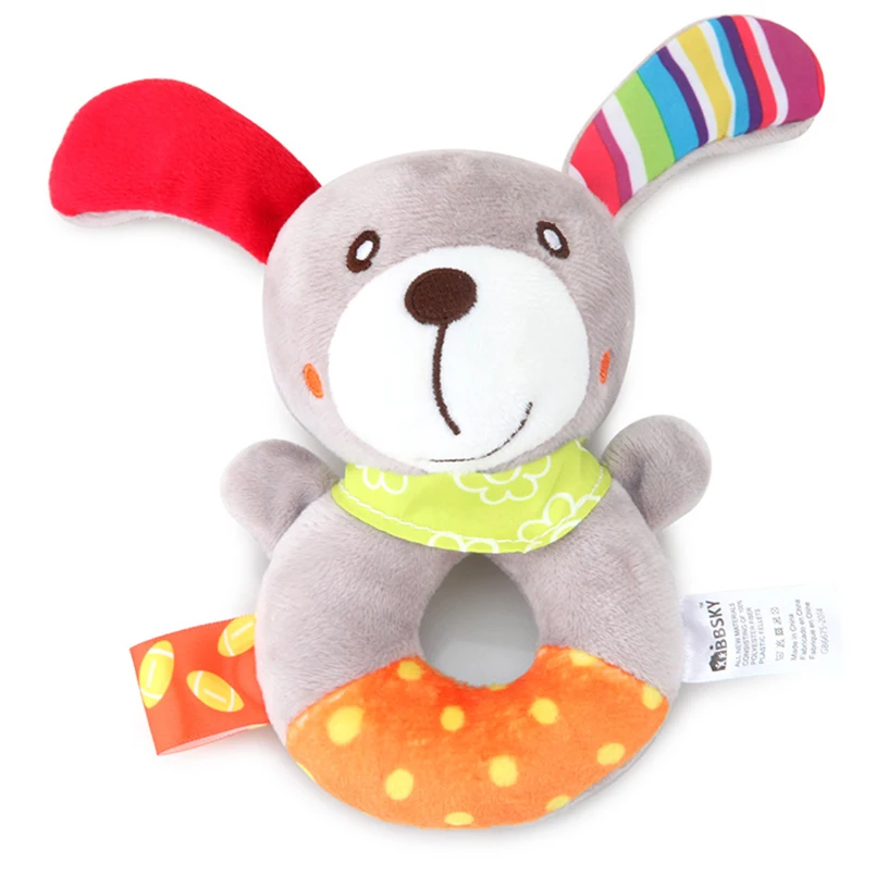 Cartoon Animal Grasp Baby Rattles Mobile Crib Soft Educational Parrot Dog Owl Baby Bell Teether Toys For Children Newborns Kids Cartoon Animal Grasp Baby Rattles Mobile Crib Soft Educational Parrot Dog Owl Baby Bell Teether Toys For Children Newborns Kids