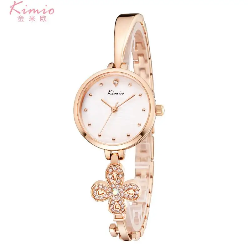 

Luxury Brand Kimio Fashion Women Watches Ladies Wristwatches Small Dial Quartz Clock Waterproof Stainless Steel Bracelet Watch