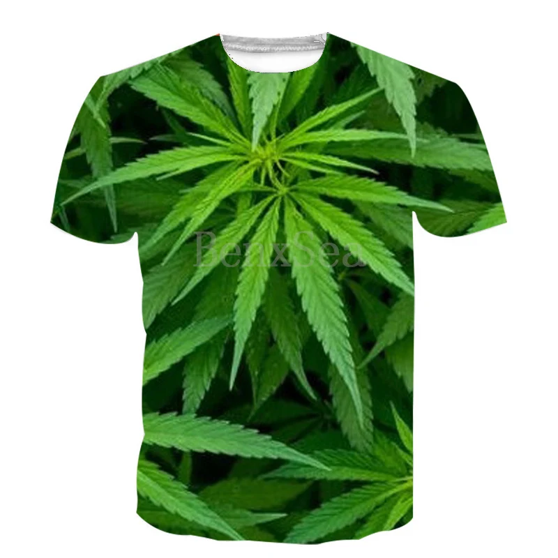 

Smoking Leaves T-Shirt Women Men 3d Tshirt Summer Outfits Tops Harajuku Tees Tumblr Crewneck Spiritual T Shirt